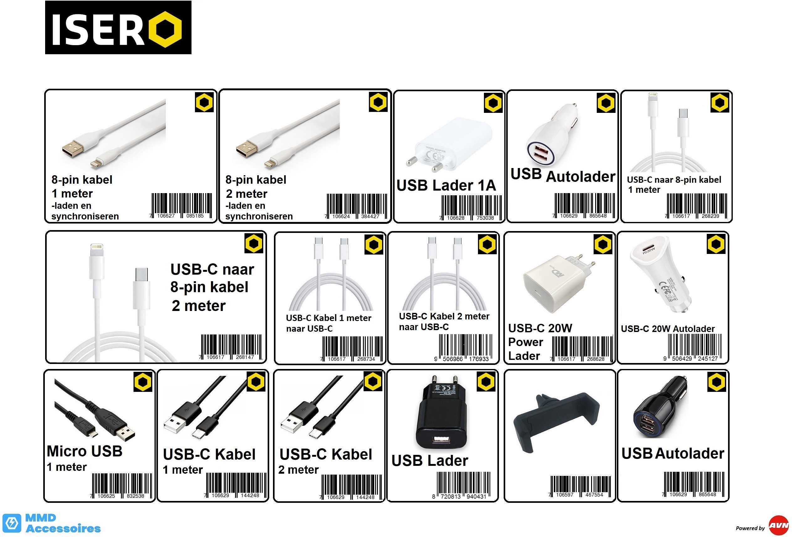 NL - A4 Display 3.0 - 2024 Achterkant- Isero